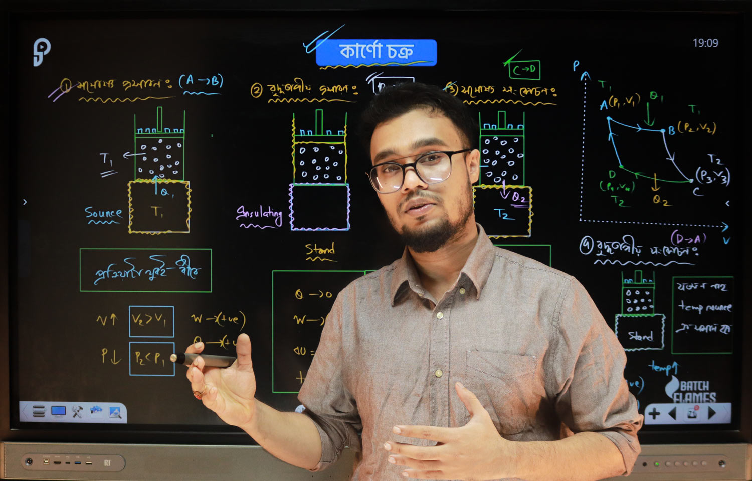 ক্লাসরুমের দৃশ্য